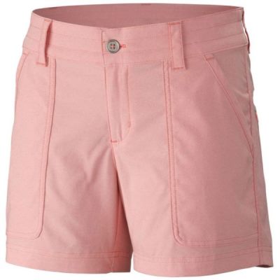 Pantalones Cortos Columbia Pilsner Peak Mujer Coral - Chile JZK812370